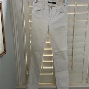 J Brand White Jeans, Women's Size 27, Low Rise, Tappered